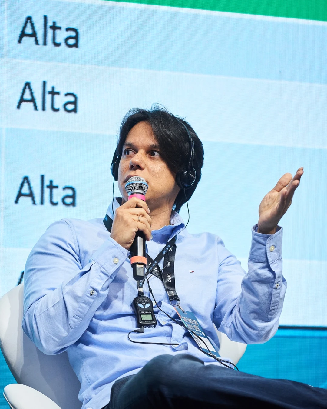 Cesar Telles falando sobre identidade e acessos